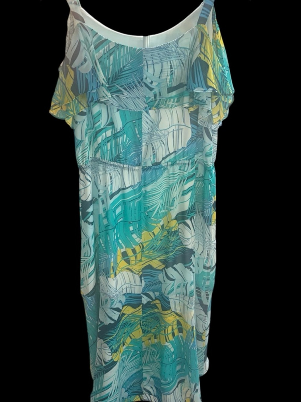Roz & Ali Light Blue Women's Blouse - Picture 4 of 5